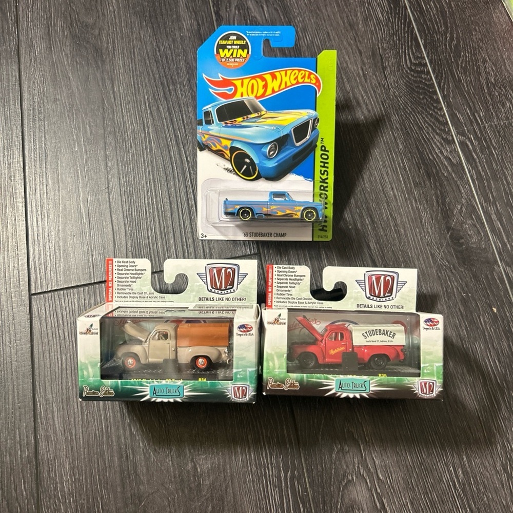 Hot Wheels & M2 Studebaker Truck Lot 1949, 1952, 1964 Lot of 3 - Picture 5 of 5